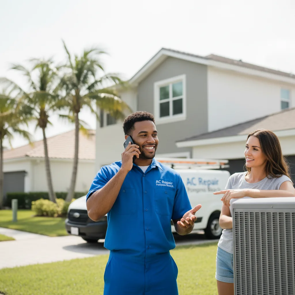 AC Repair Pompano Beach customer support in Lindon